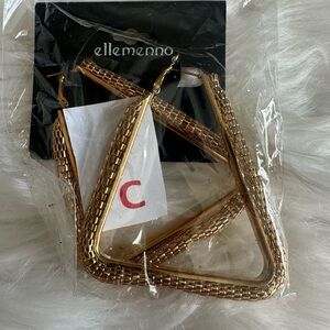 💥10/$10 Ellemenno Gold Geometric Earrings